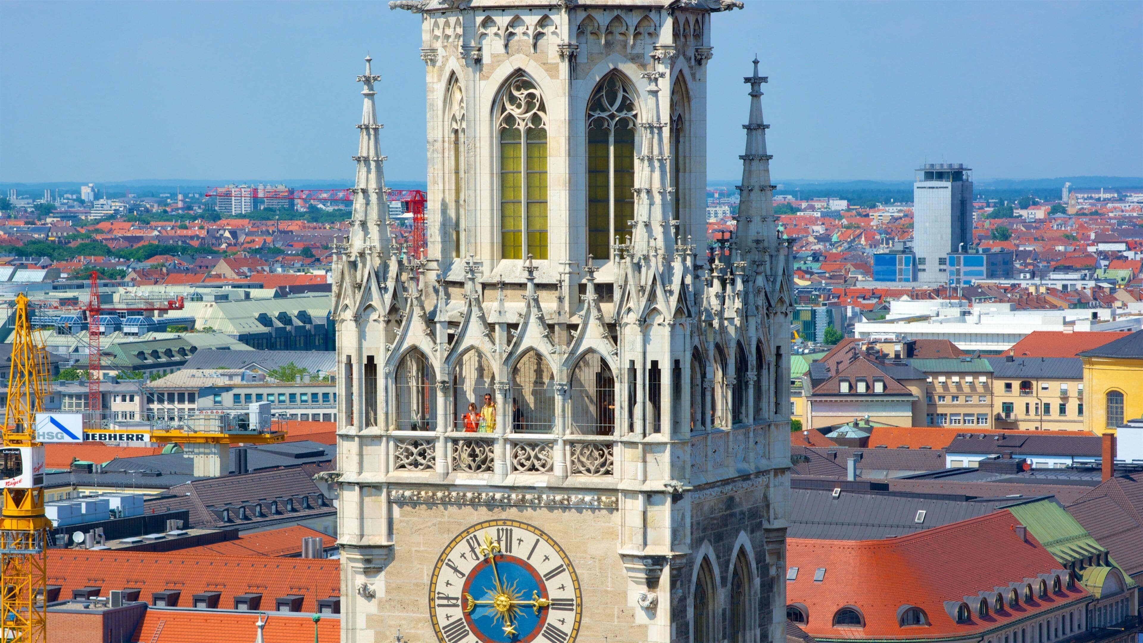 Angerviertel showing a city and heritage architecture
