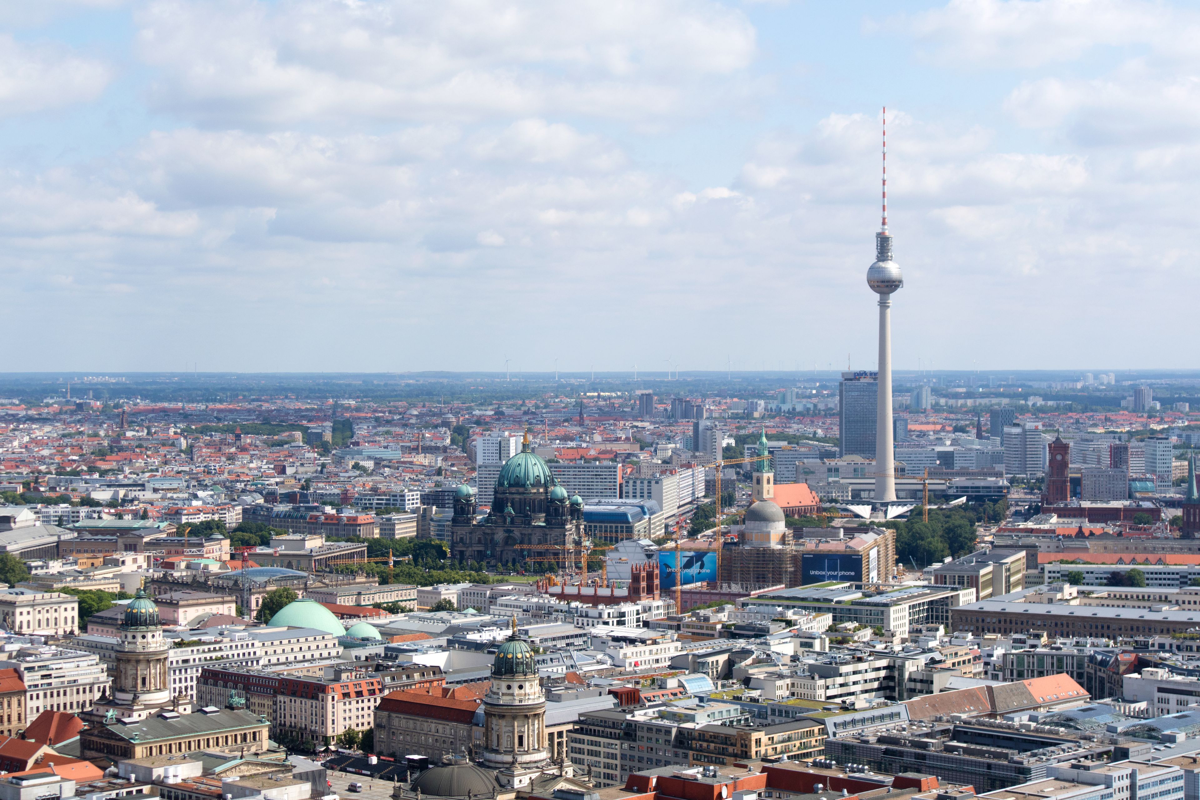 The Overlooking of Berlin, Germany / ベルリン俯瞰