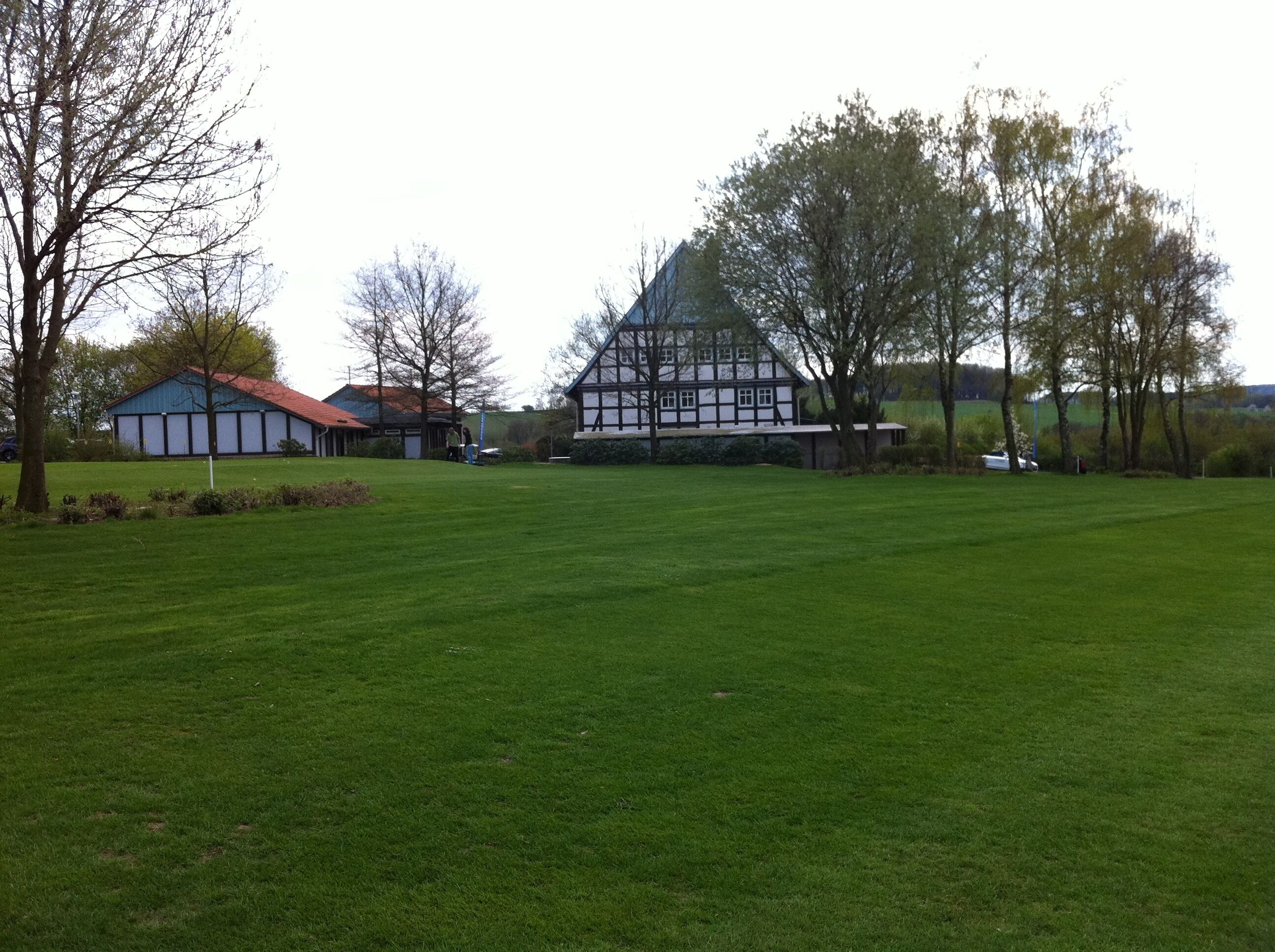 Clubhouse of the Lippischer Golfclub in Cappel (Blomberg), Germany