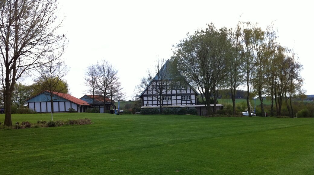 Clubhouse of the Lippischer Golfclub in Cappel (Blomberg), Germany