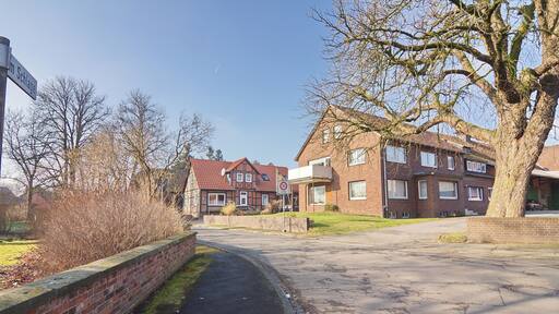 Ortsblick in Klein Ilsede (Ilsede), Niedersachsen, Deutschland