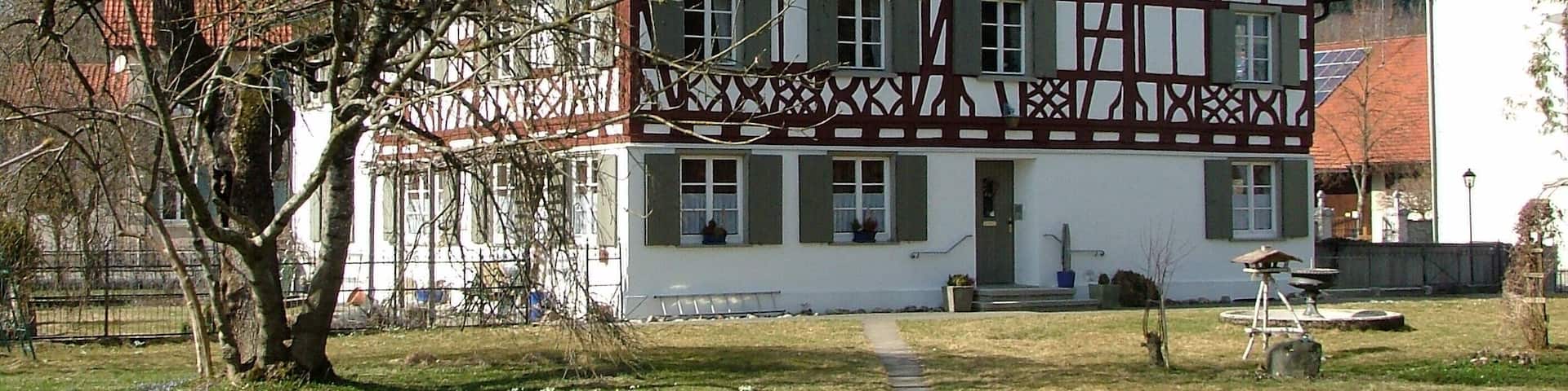 Fachwerkhaus bei der Kirche