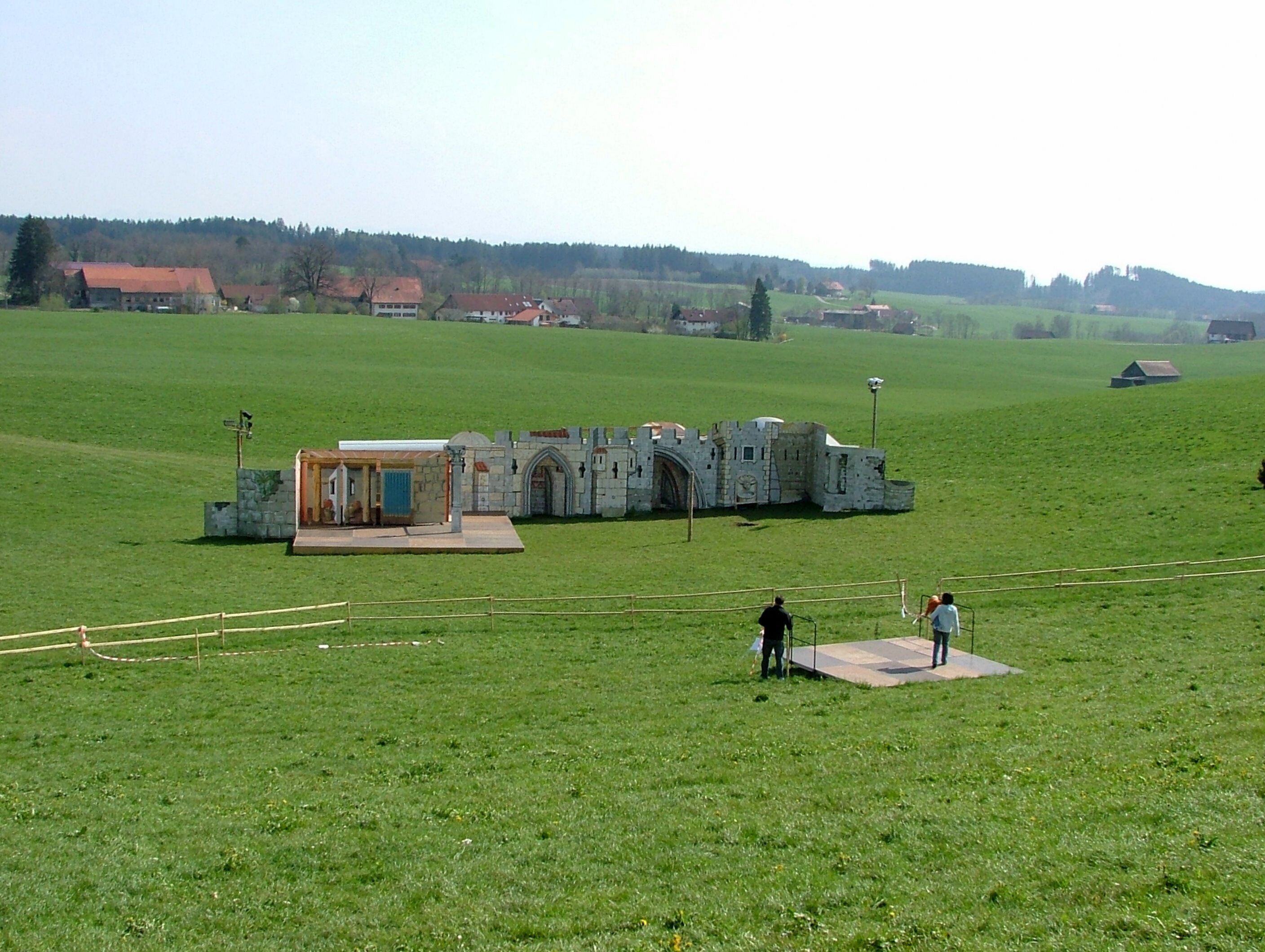 Freilichtbühne für das Passionsspiel