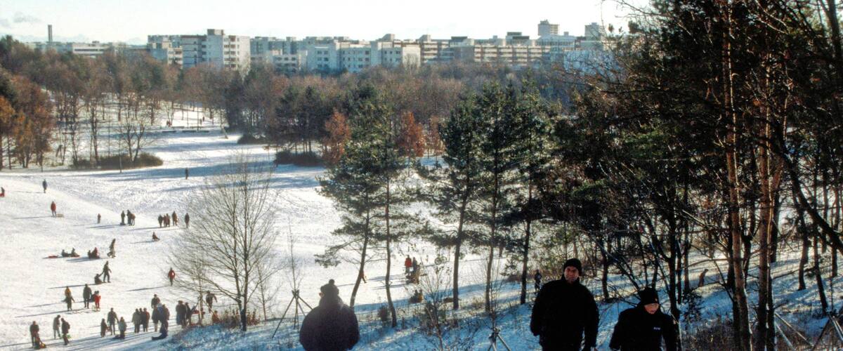 Toboganning in Ost Park I (circa 2003)