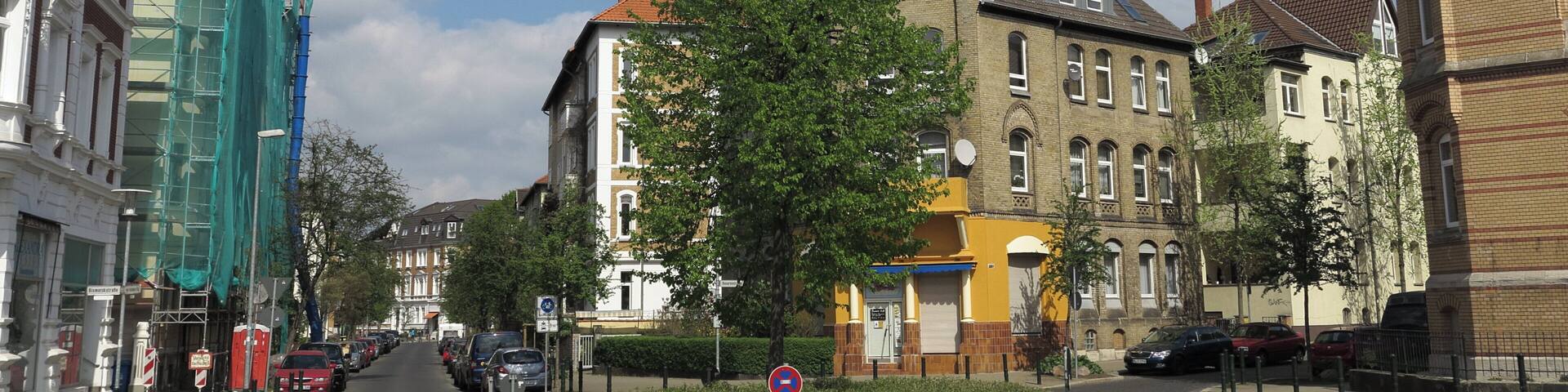 Der Max-Beckmann-Platz in Braunschweig