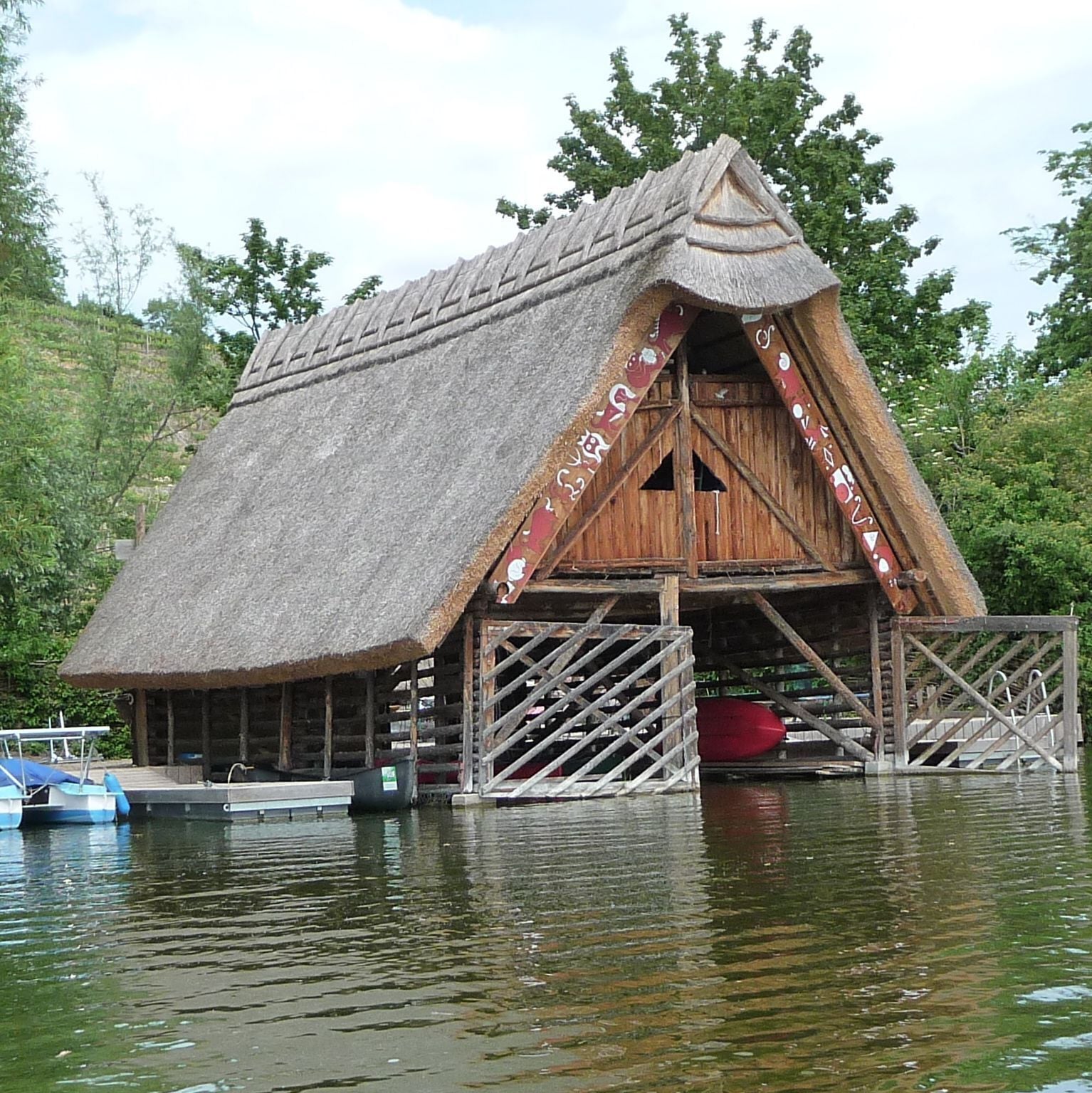 Bootshaus am Max-Eyth-See