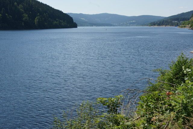 Schluchsee von Seebrugg