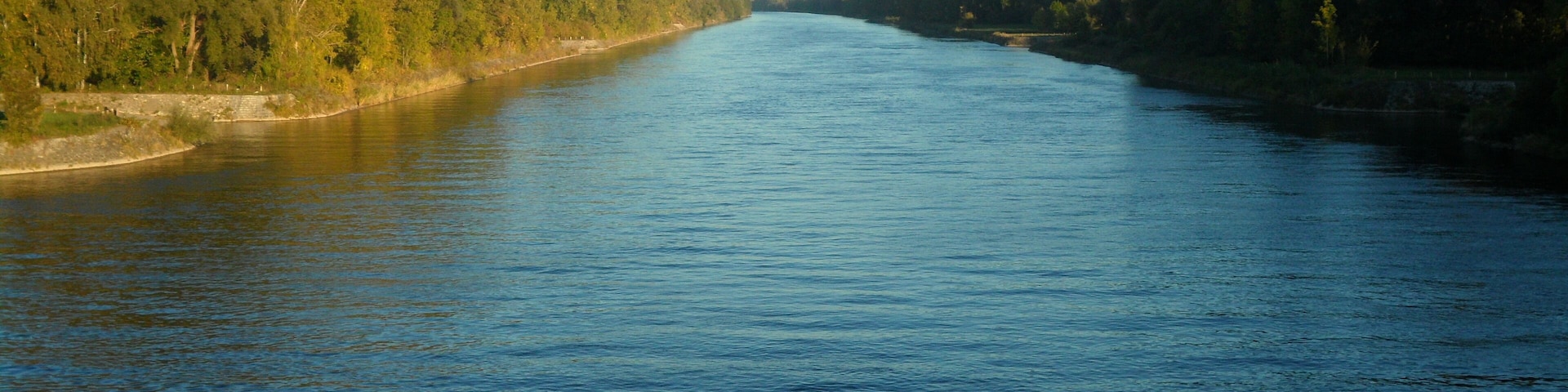 Donau vom Radweg