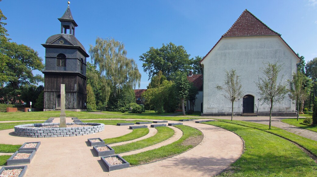 Johannes-der-Täufer-Kirche in Düshorn (Walsrode), Niedersachsen, Deutschland