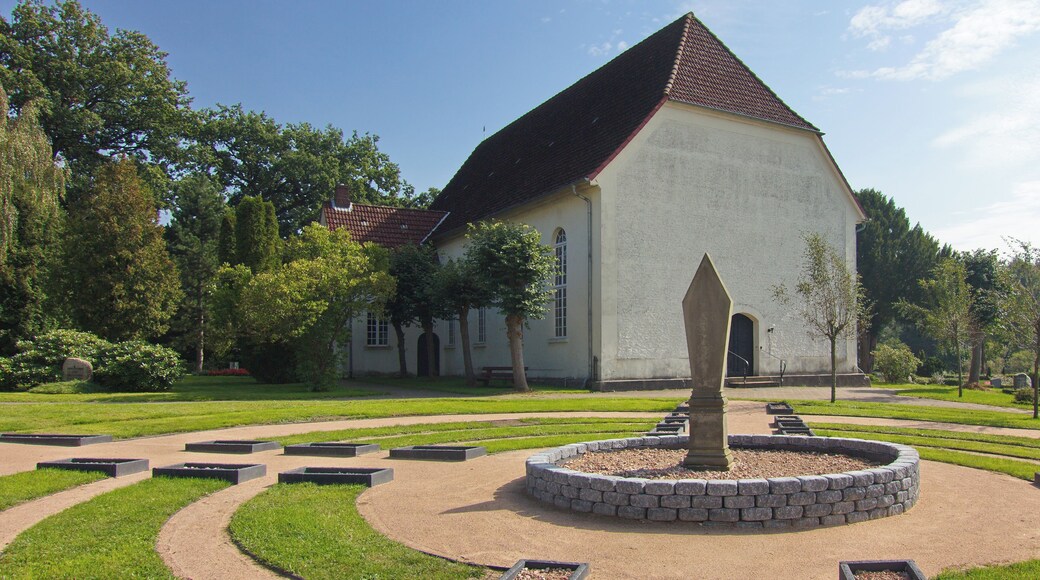 Johannes-der-Täufer-Kirche in Düshorn (Walsrode), Niedersachsen, Deutschland