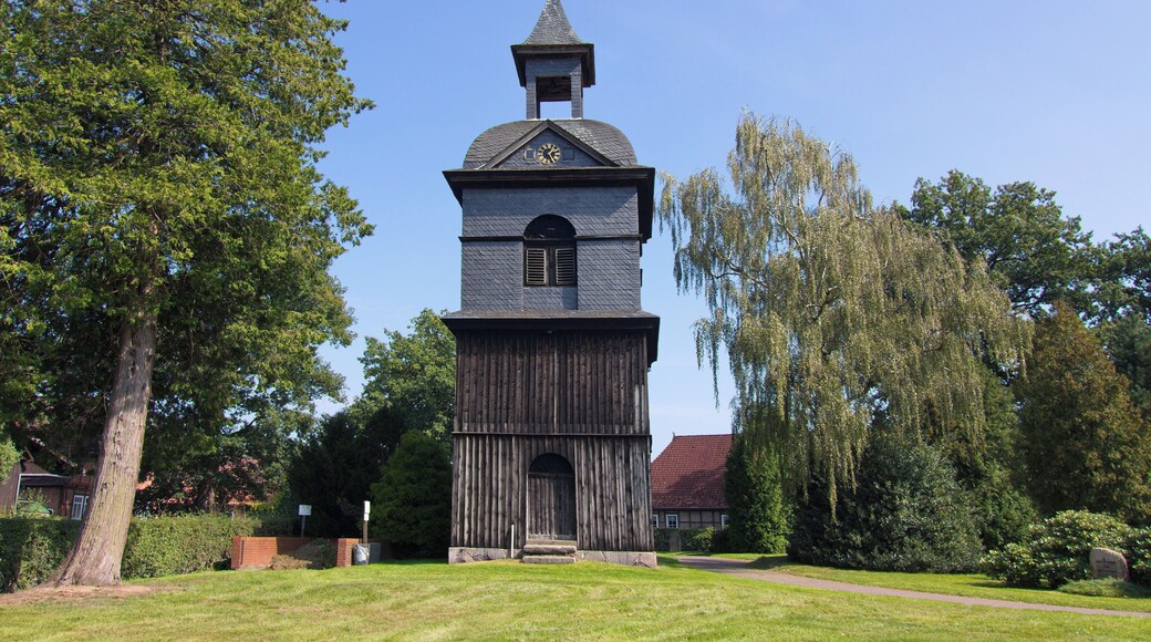 Johannes-der-Täufer-Kirche in Düshorn (Walsrode), Niedersachsen, Deutschland