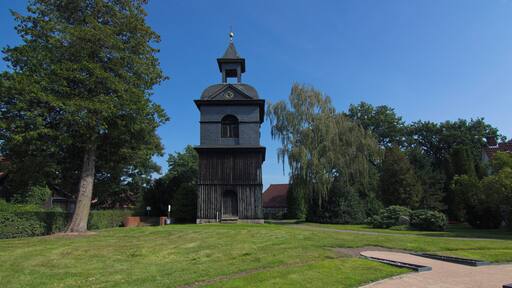 Johannes-der-Täufer-Kirche in Düshorn (Walsrode), Niedersachsen, Deutschland