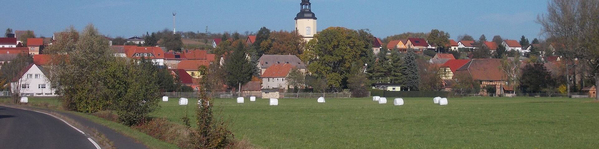 Wickerstedt (Bad Sulza, Weimarer Land district, Thuringia) from the south