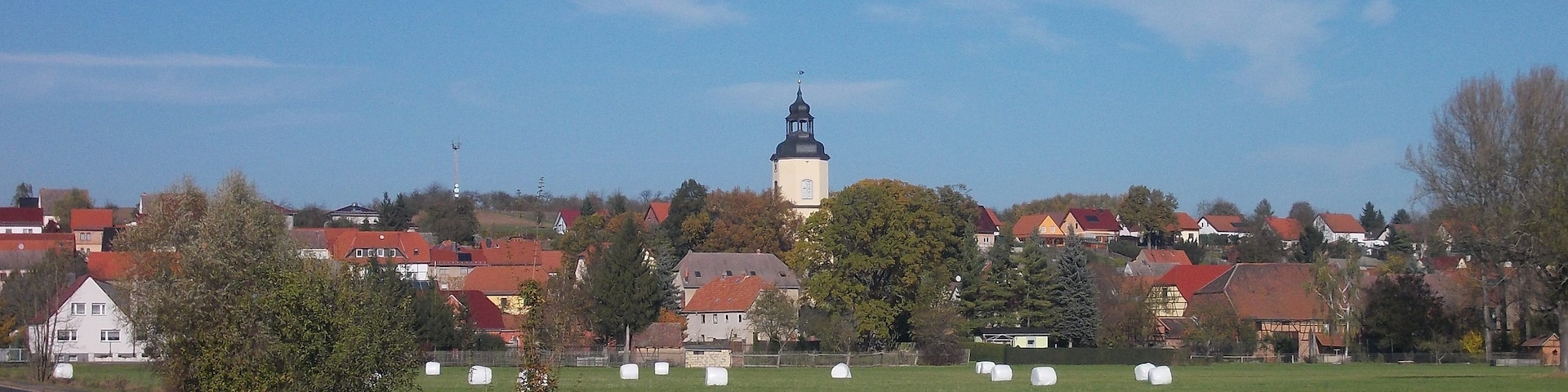 Wickerstedt (Bad Sulza, Weimarer Land district, Thuringia) from the south