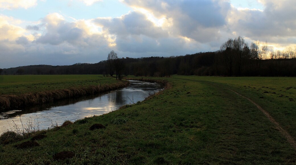 Die Leine bei Göttingen/ Weende