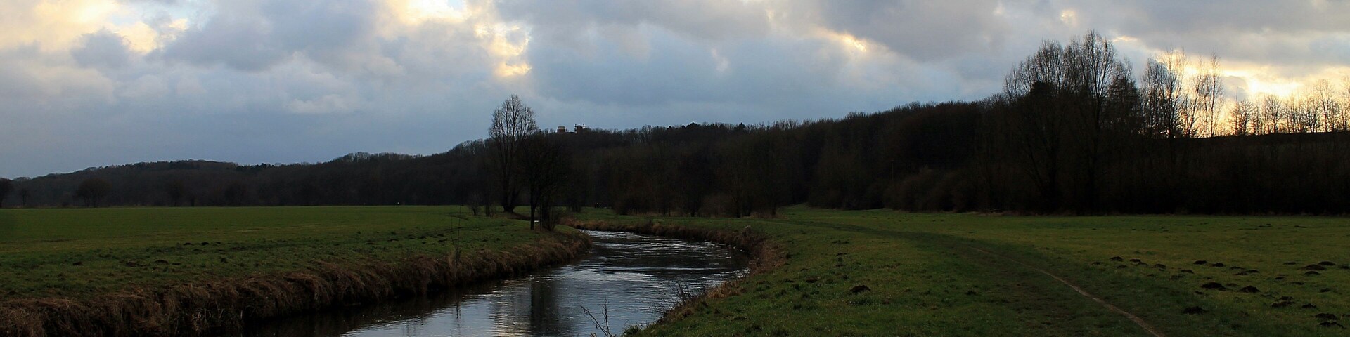 Die Leine bei Göttingen/ Weende