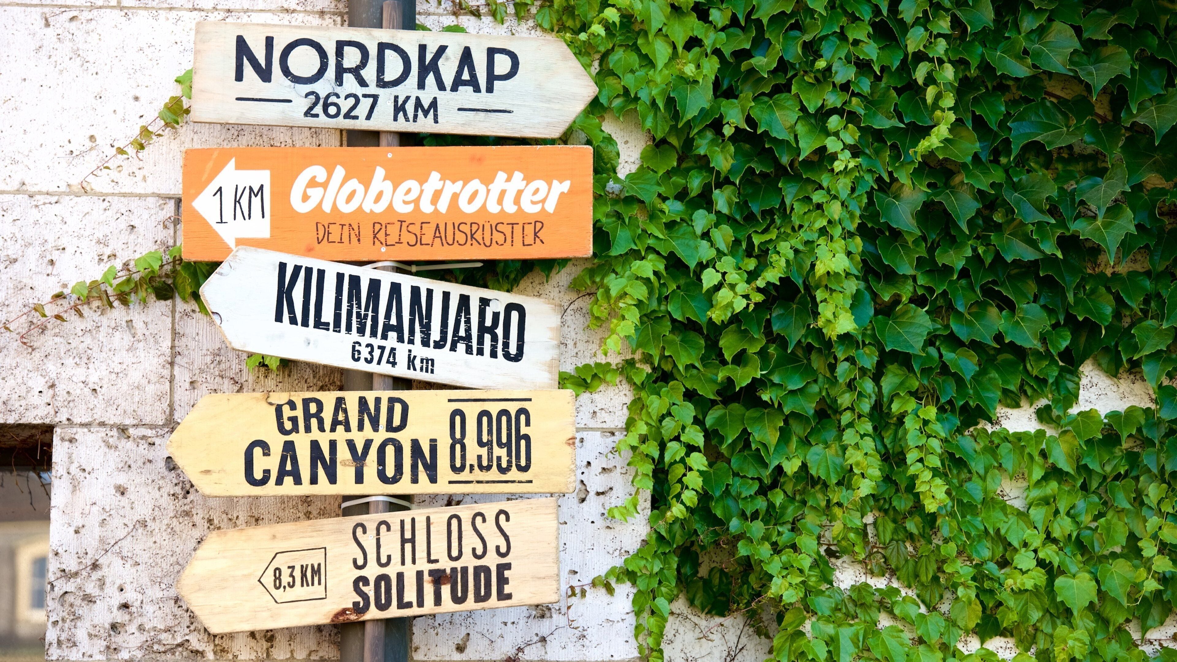 Stuttgart featuring signage