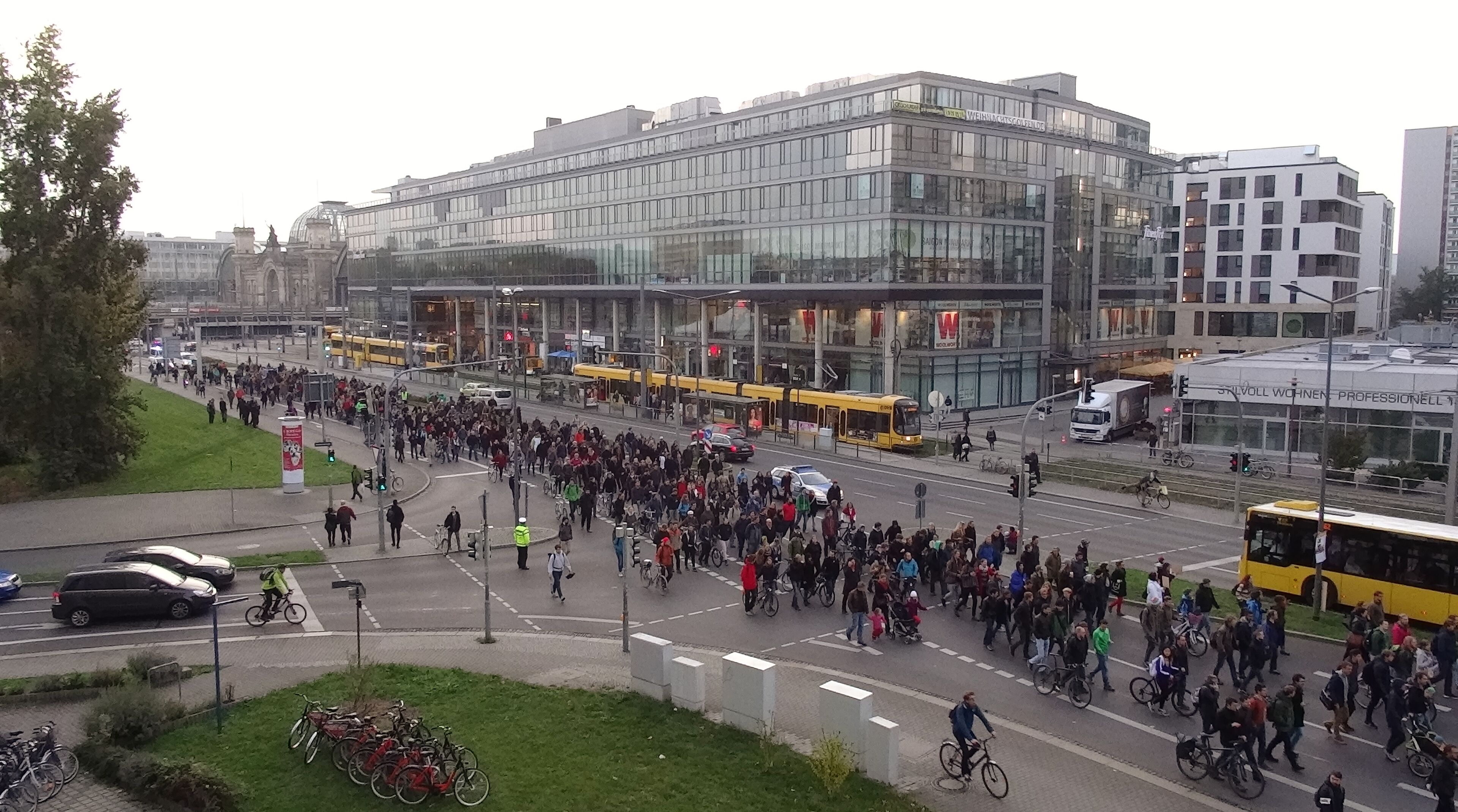 Herz Statt Hetze They do not criticize the German- Authority's establishment and support it.