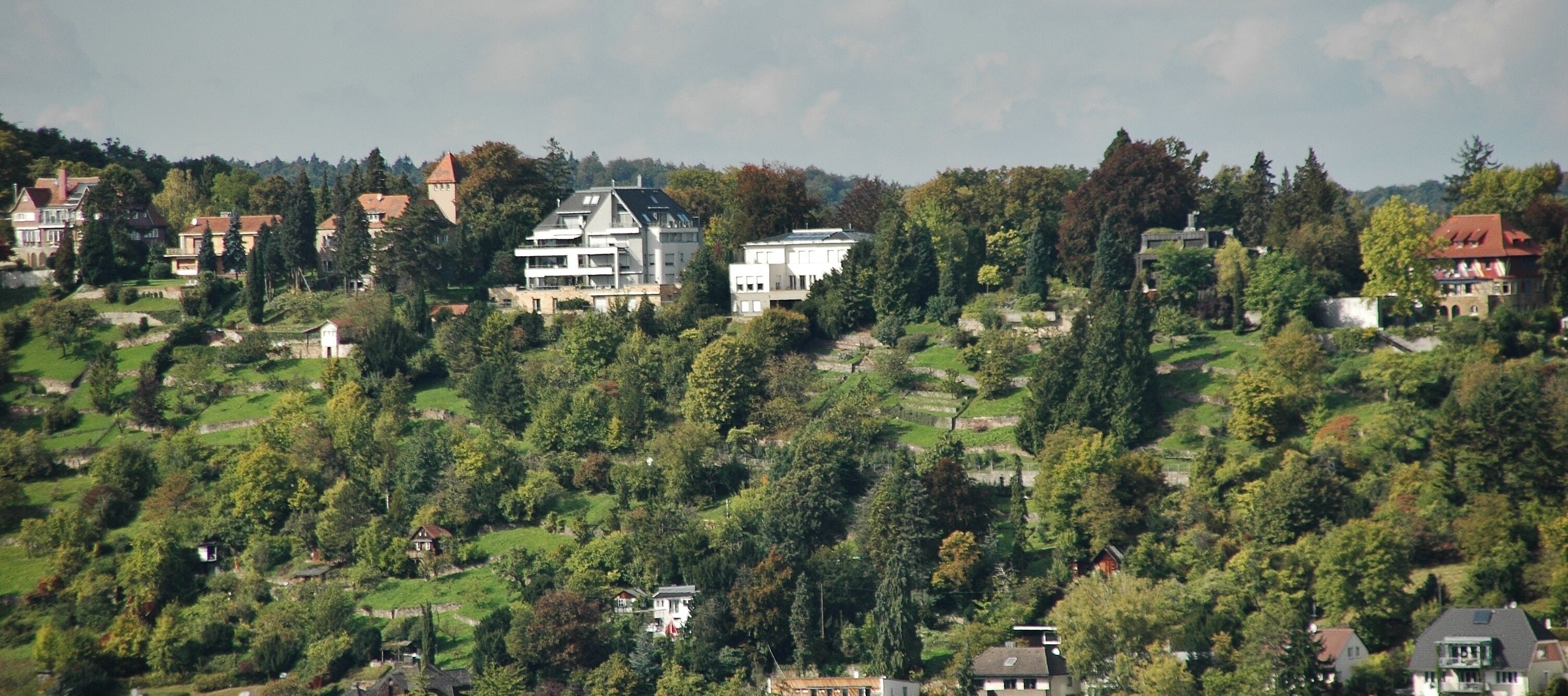 Blick Richtung Hasenbergesteige