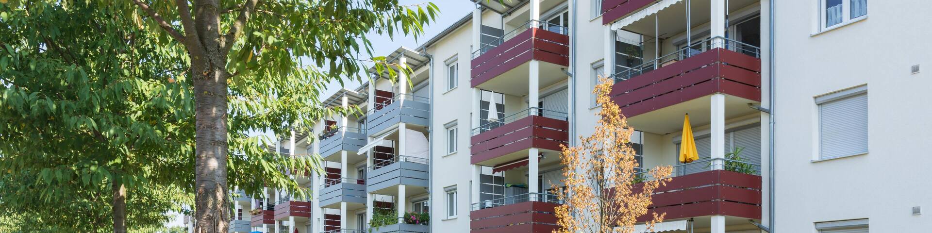 KNW1T1 Typical European City Apartments Fasanenhof Stuttgart Germany Sunny