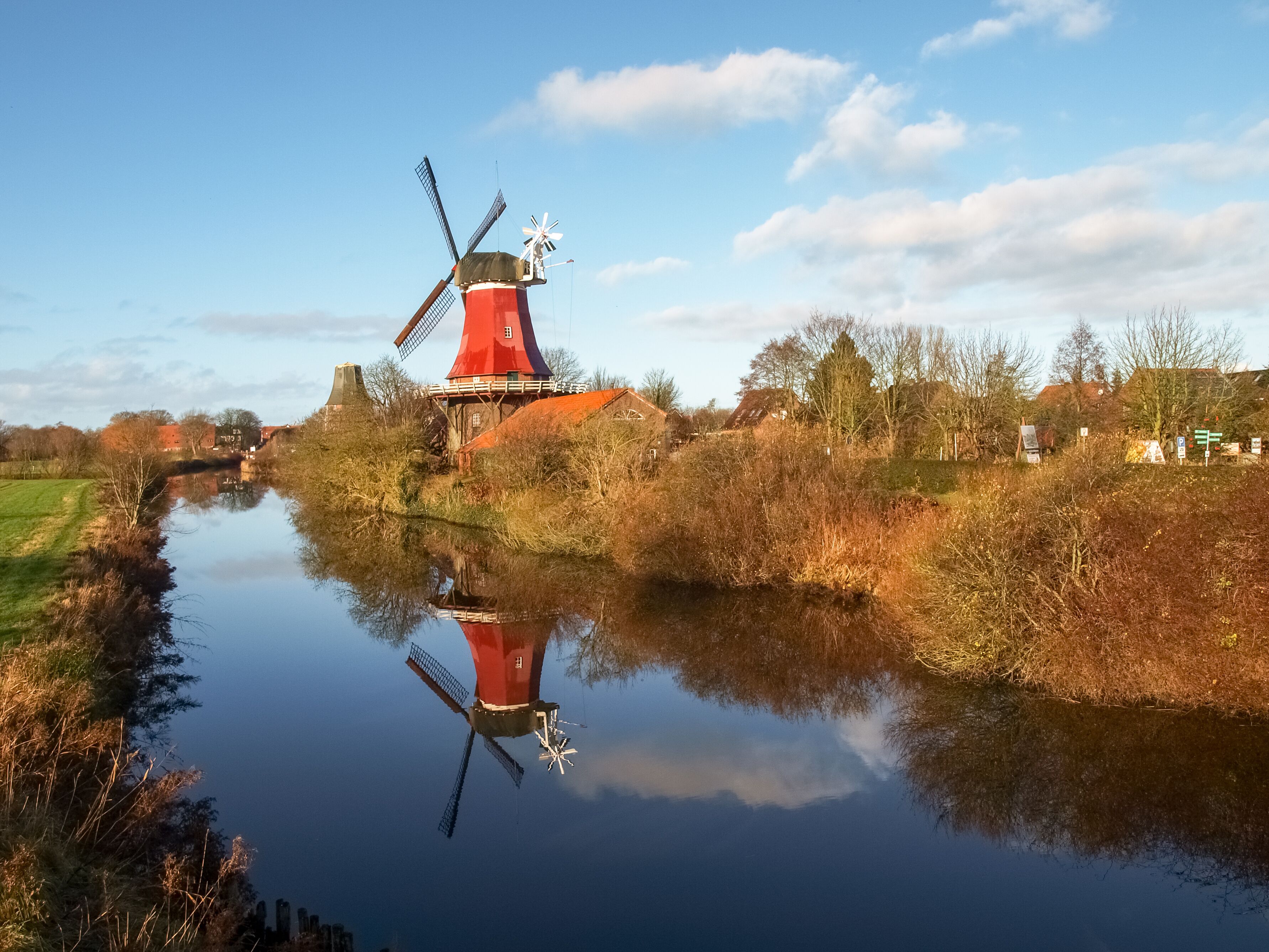 Greetsiel, traditional Windmill