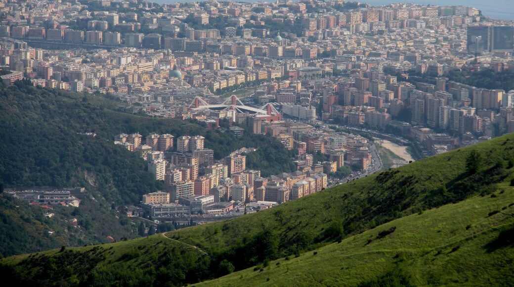 Genoa, Italy, view from fort Diamante