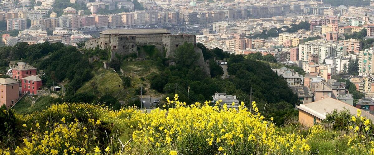 Particolare dell'image:Genova_-_Panorama_dai_Camaldoli.jpg (author Sidvics).