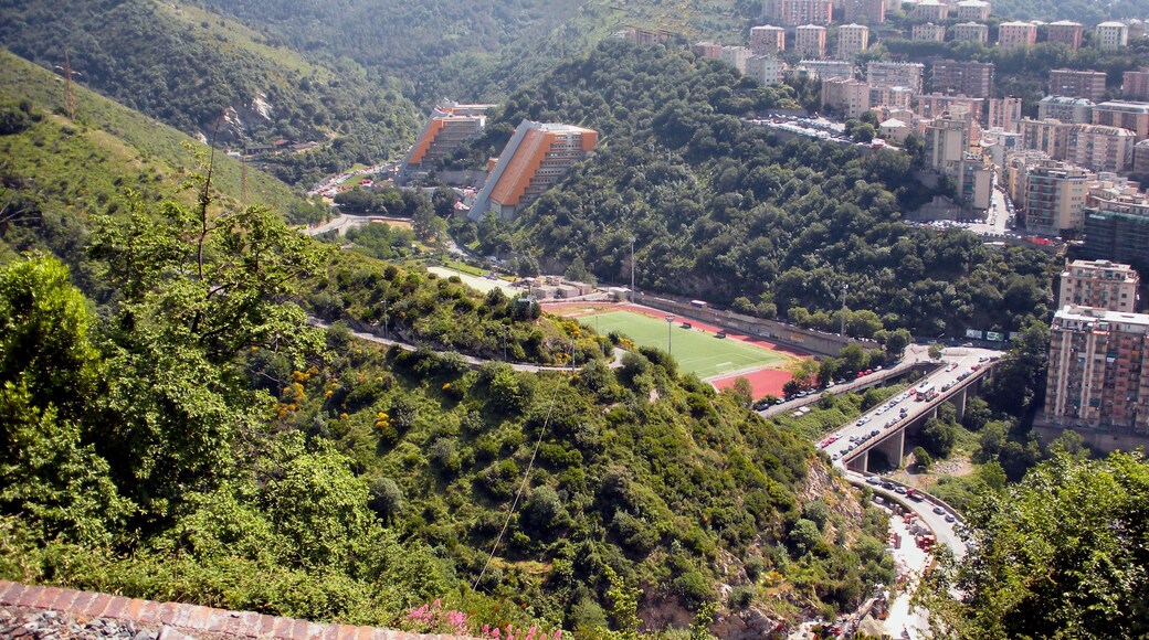 Genoa (Italy), the valley of torrent Lagaccio