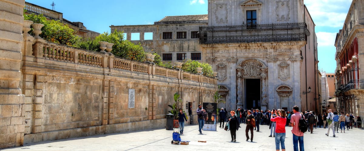 Piazza del duomo - Siracusa
