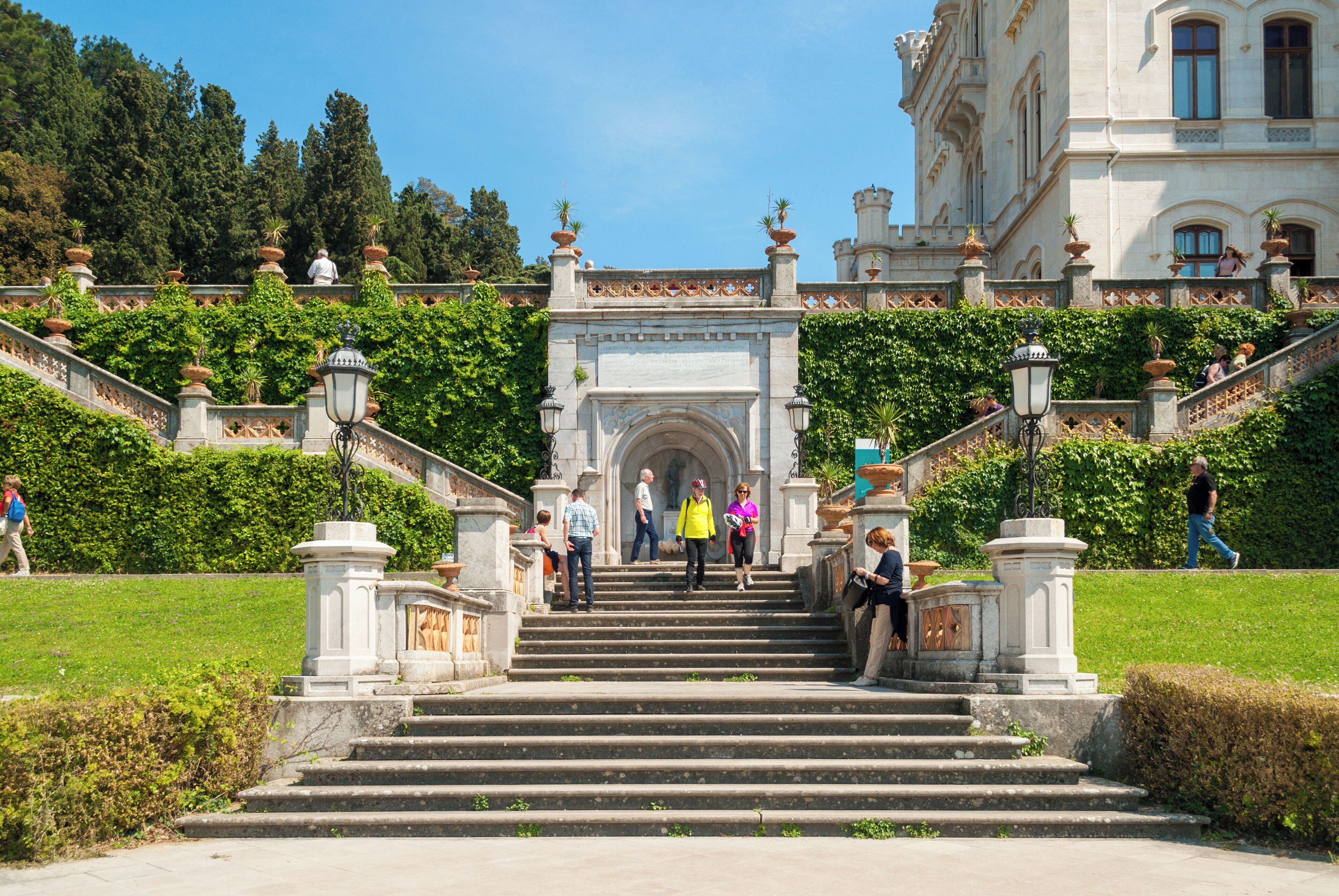 Miramare castle near Trieste, Italy