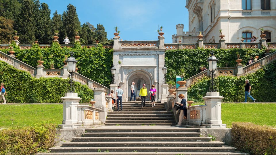 Miramare castle near Trieste, Italy