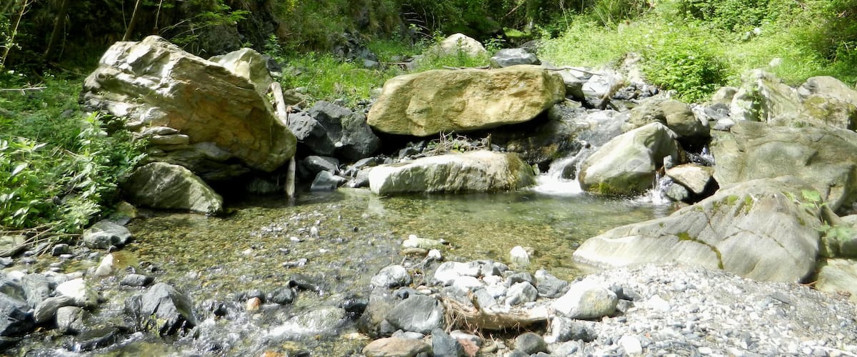 Genoa, Italy, quarter of Sestri Ponente, Bianchetta creek