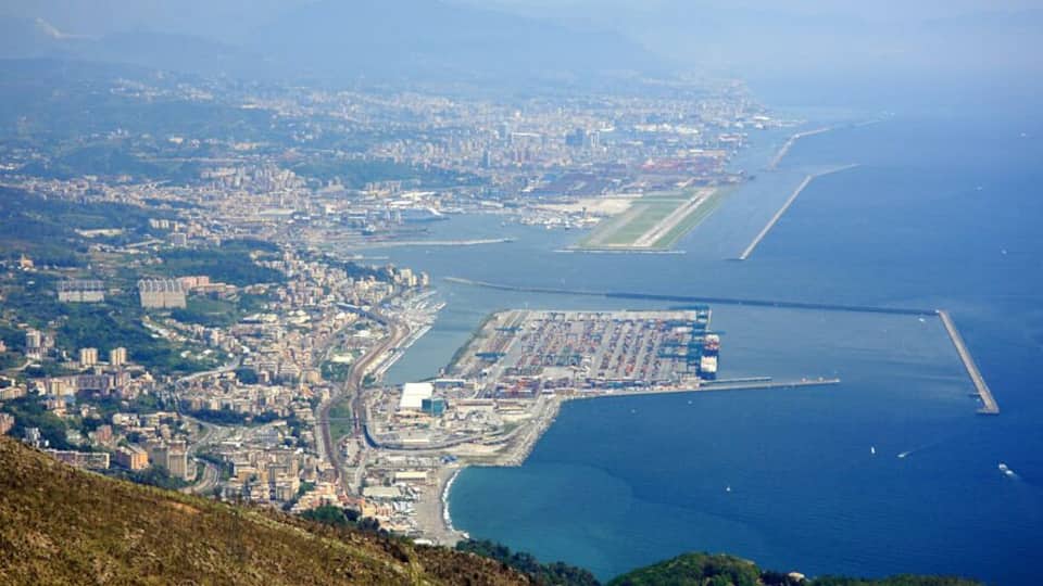 Panorama of Genoa