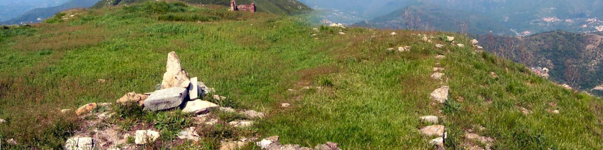 Genoa, top of the mount "Due Fratelli"