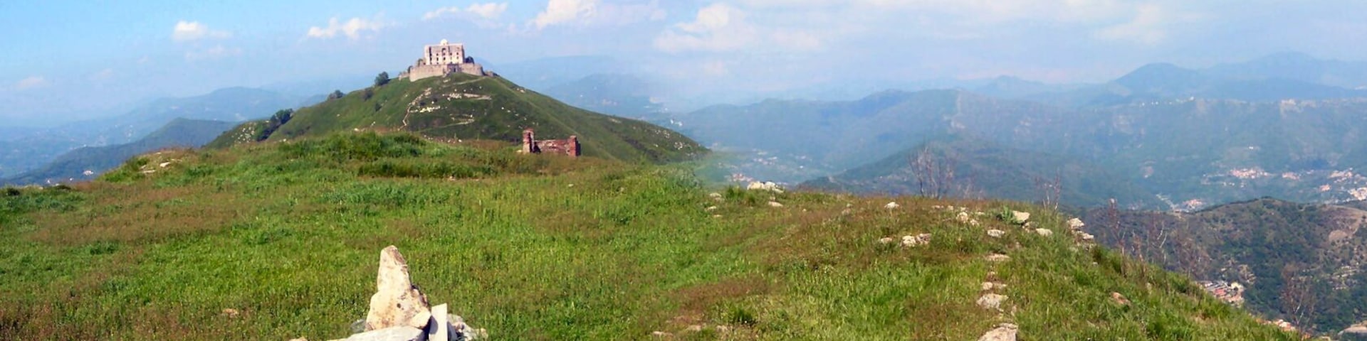 Genoa, top of the mount "Due Fratelli"
