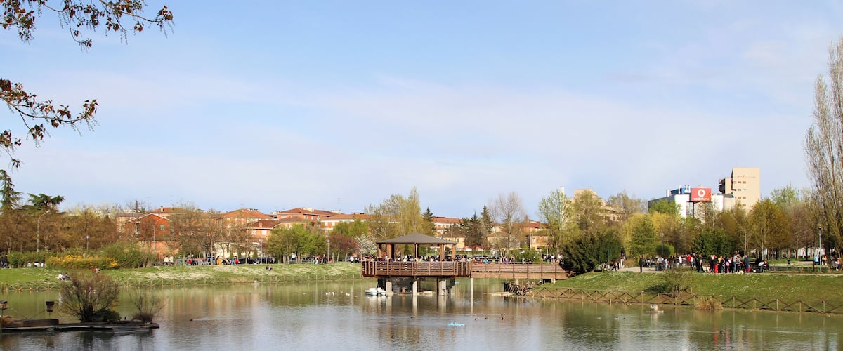 Corticella: laghetto Ca' Bura
