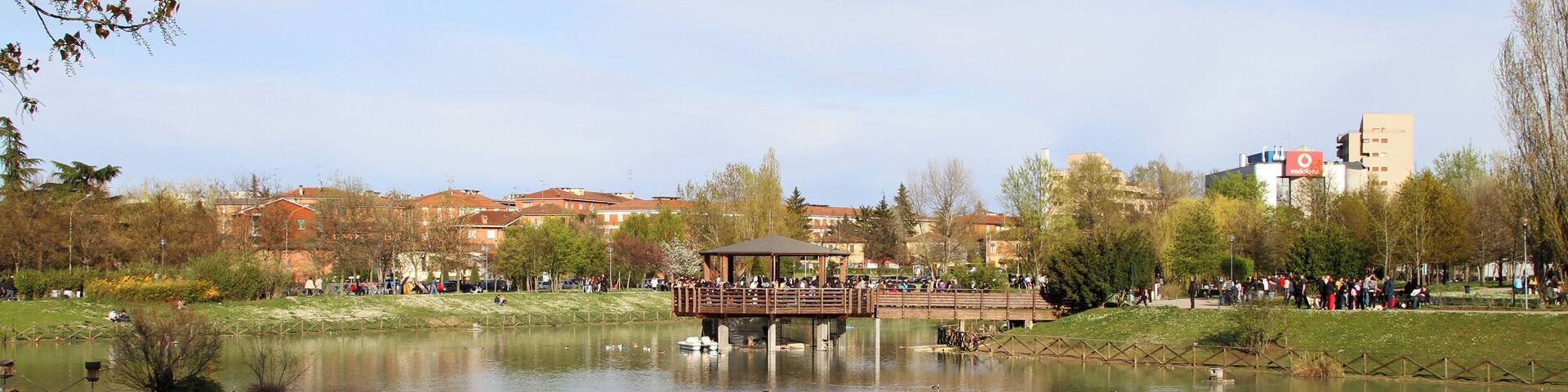 Corticella: laghetto Ca' Bura