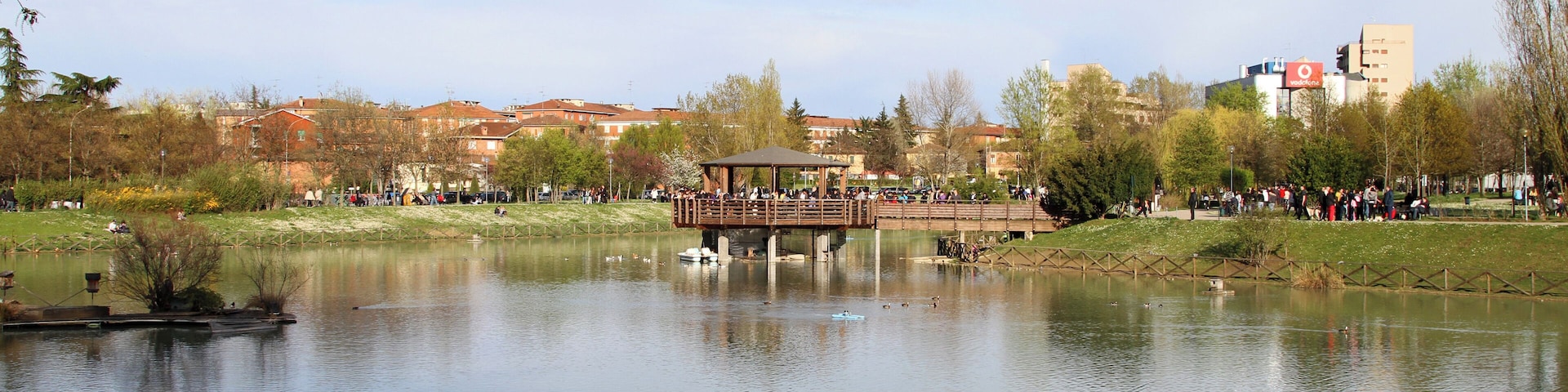 Corticella: laghetto Ca' Bura