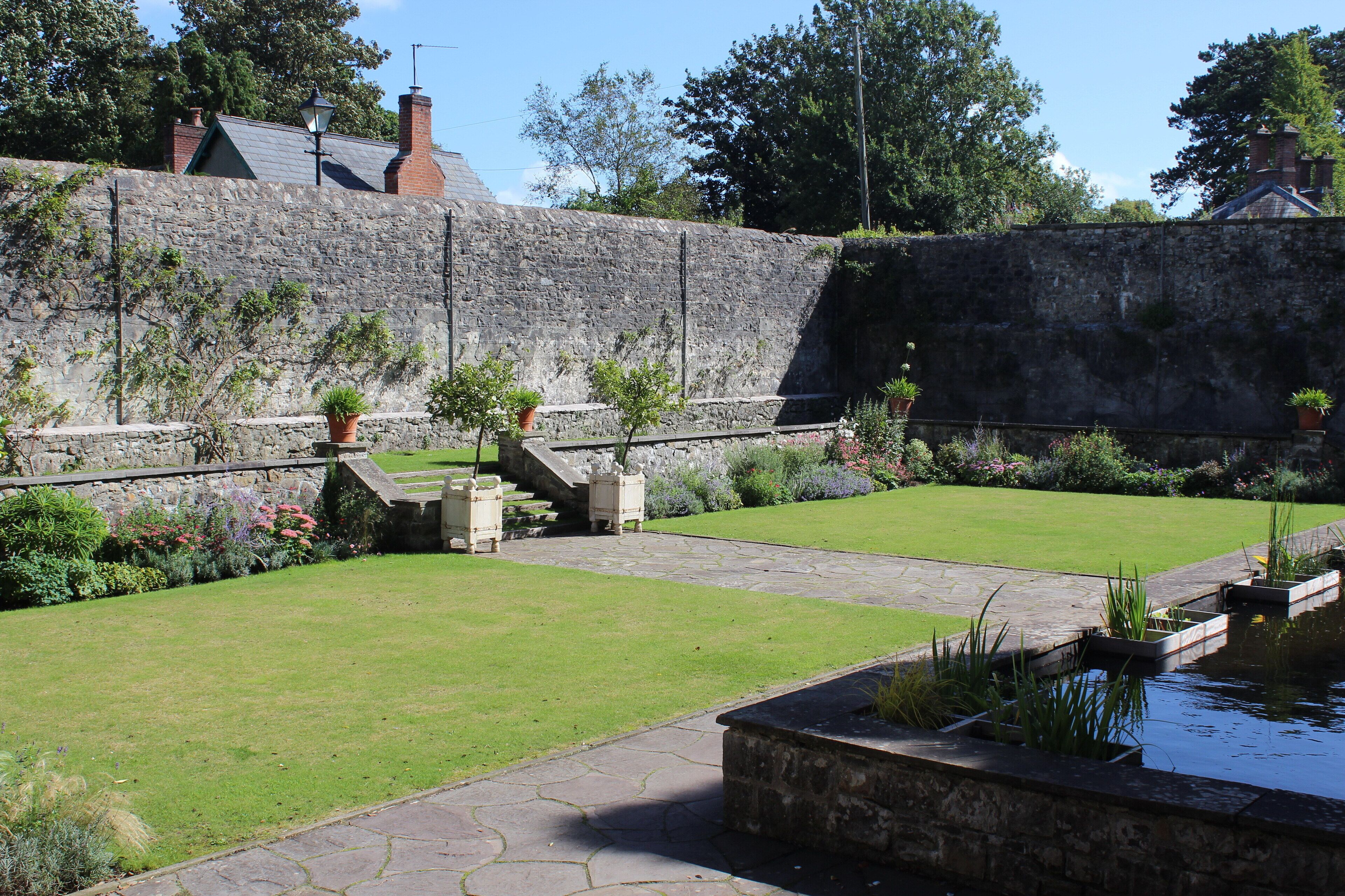 Italian Garden, St Fagans Castle
