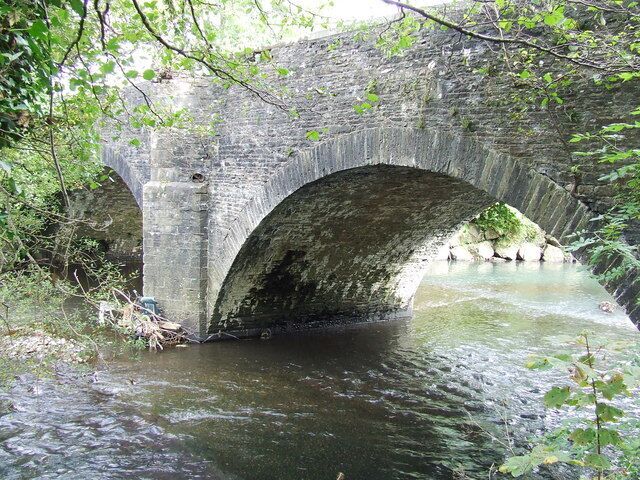 Road Bridge over River Rhymney