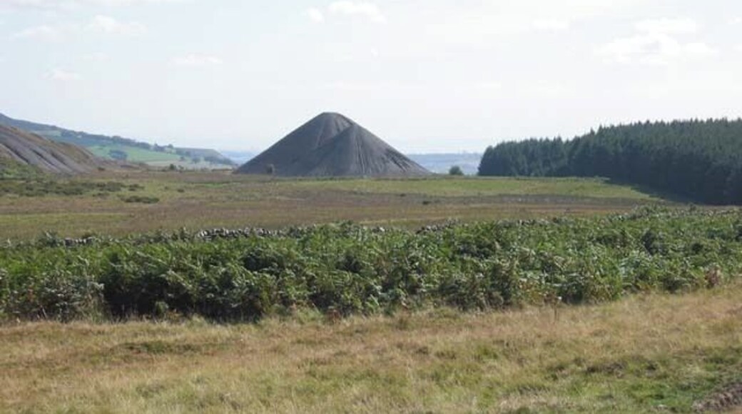 Spoil Heaps near Llanbradach.