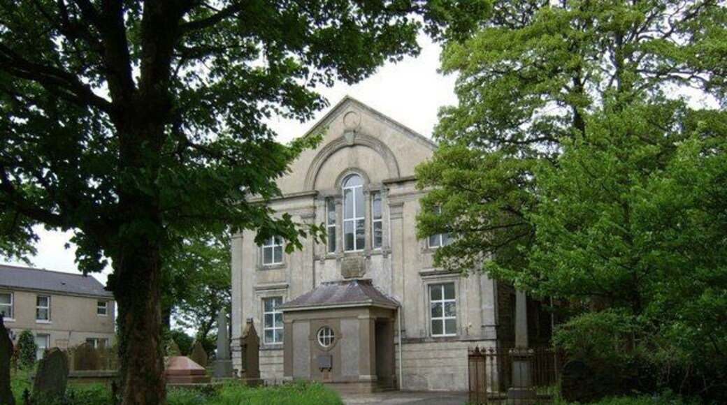 Mynydd-bach chapel. The old Independent Chapel on the common at Mynydd-bach near Llangyfelach, Swansea