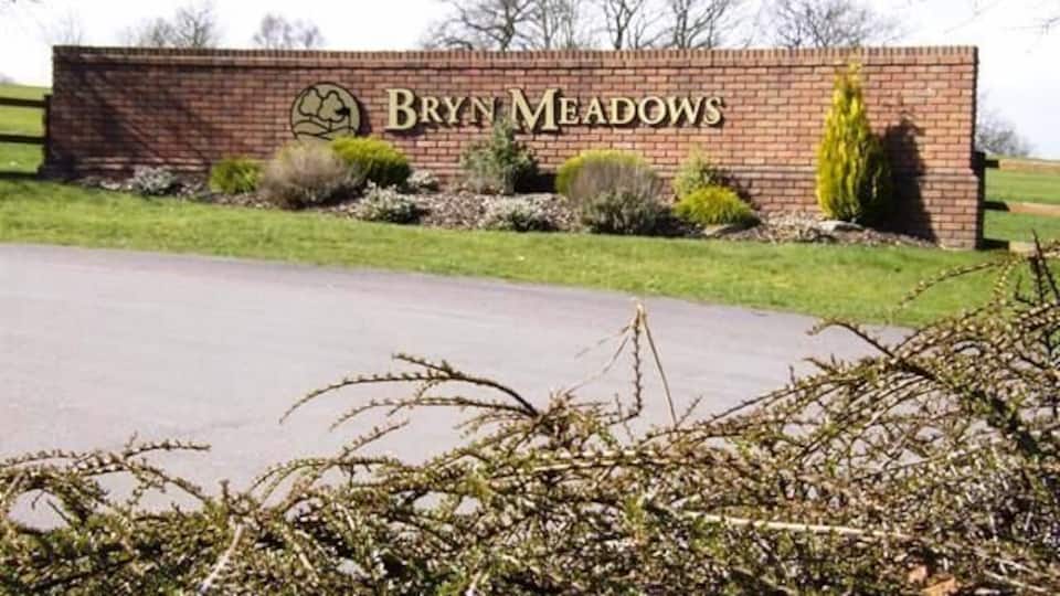 Entrance to Bryn Meadows Bryn Meadows is a golf and country club and hotel.