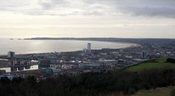 Swansea as viewed from Kilvey Hill