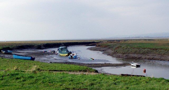 Burry Estuary at Penclawdd. view from south east