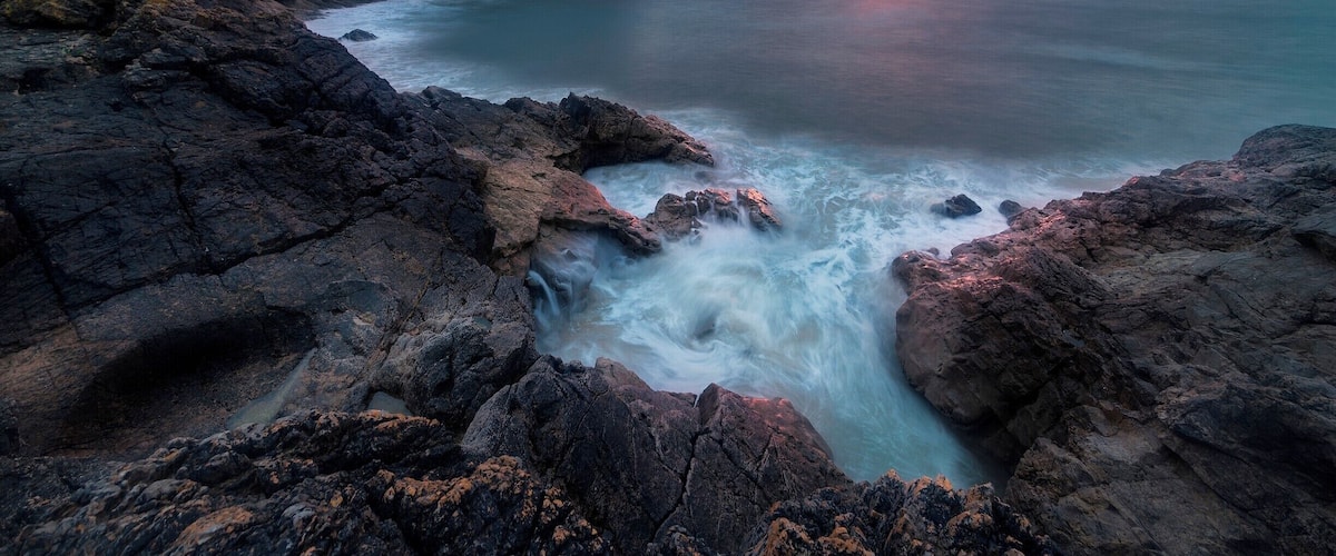 Epic whirlpool down below me as the sky lit up with fire. Not very difficult to see why Wales in known for its dragons !