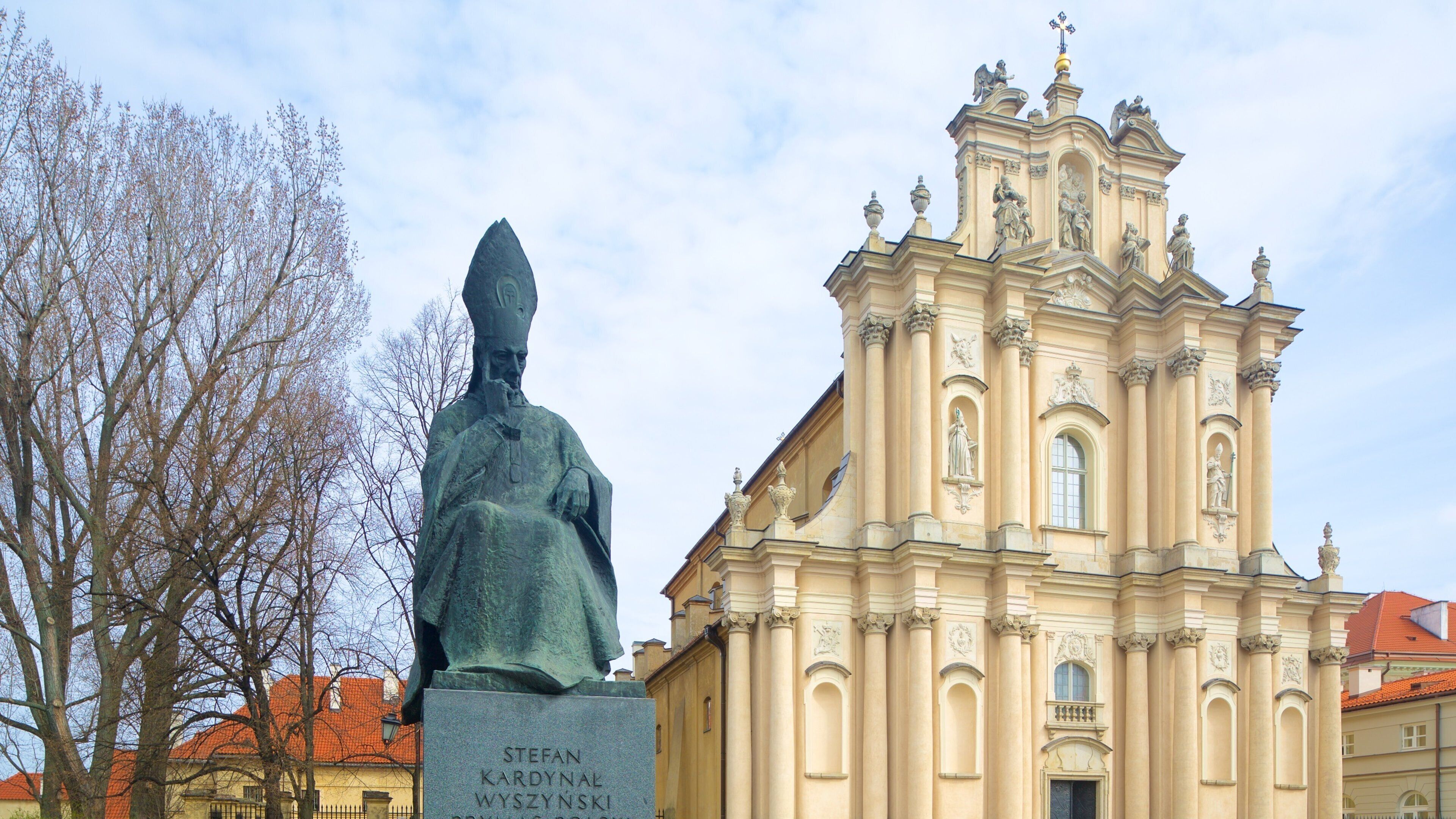 華沙 其中包括 傳統元素, 雕像或雕塑 和 教堂或大教堂