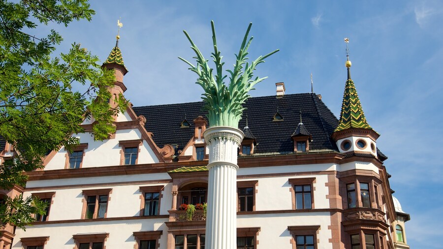 Leipzig featuring a monument