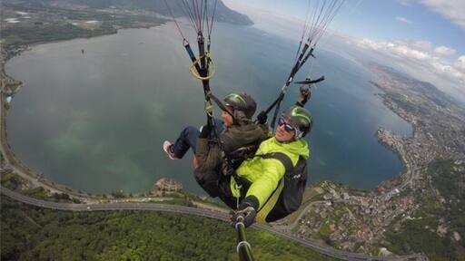 Most amazing activity I've done. Gliding gently around lake Geneva. Didn't eat anything in Switzerland so I could afford to go and it was so worth it!!!