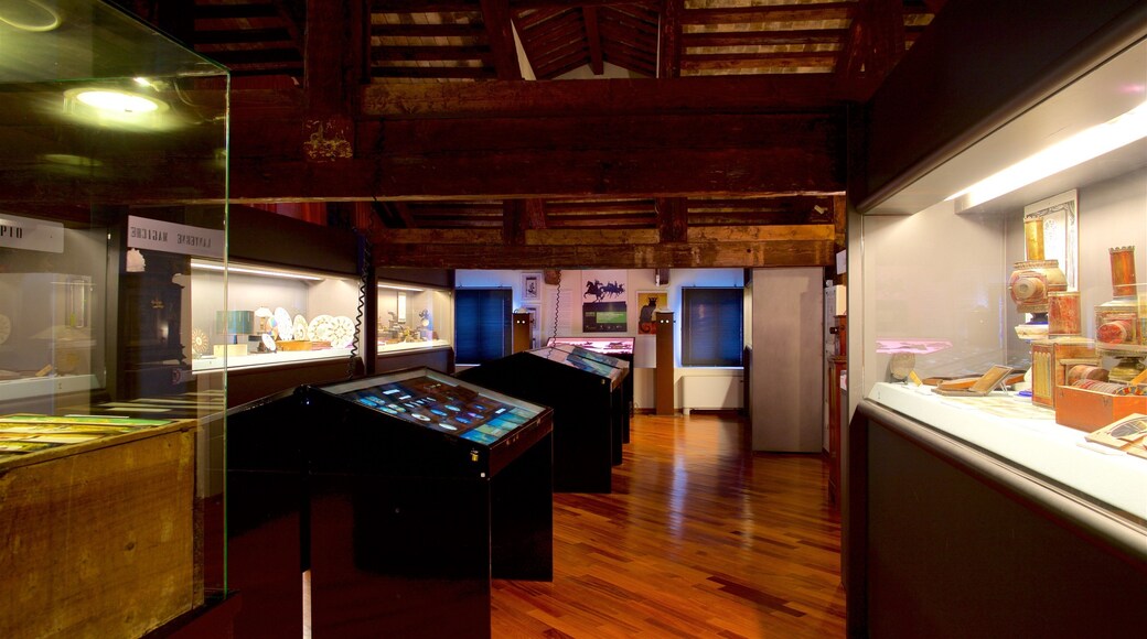 Padova which includes interior views